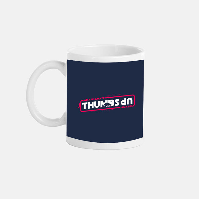Thumbs Up Stars-None-Mug-Drinkware-rocketman_art