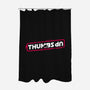Thumbs Up Stars-None-Polyester-Shower Curtain-rocketman_art