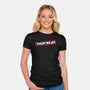 Thumbs Up Stars-Womens-Fitted-Tee-rocketman_art