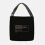 System Requirements-None-Adjustable Tote-Bag-rocketman_art