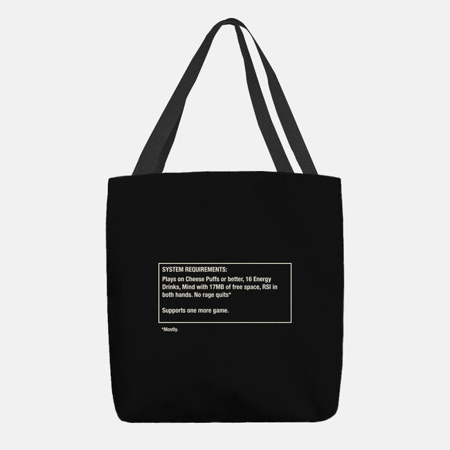 System Requirements-None-Basic Tote-Bag-rocketman_art