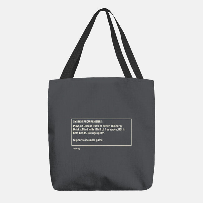 System Requirements-None-Basic Tote-Bag-rocketman_art