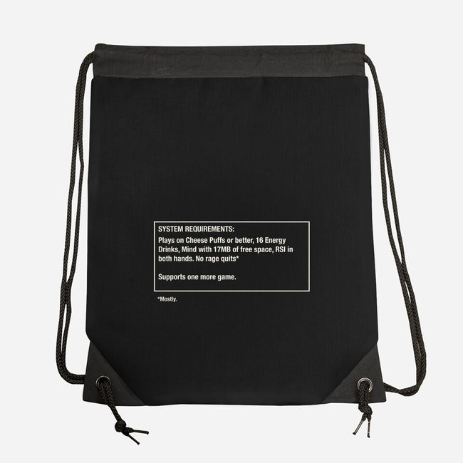 System Requirements-None-Drawstring-Bag-rocketman_art