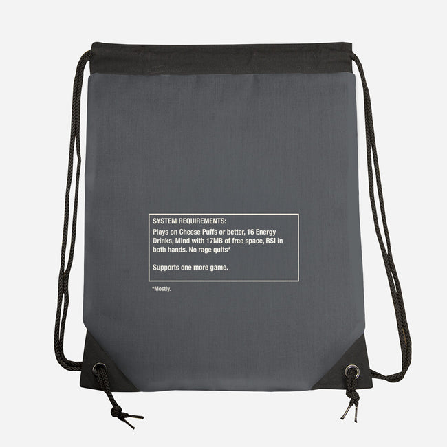System Requirements-None-Drawstring-Bag-rocketman_art