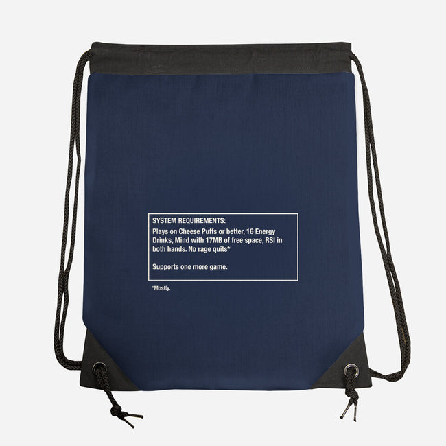 System Requirements-None-Drawstring-Bag-rocketman_art