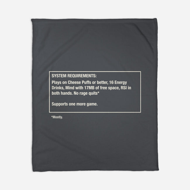 System Requirements-None-Fleece-Blanket-rocketman_art