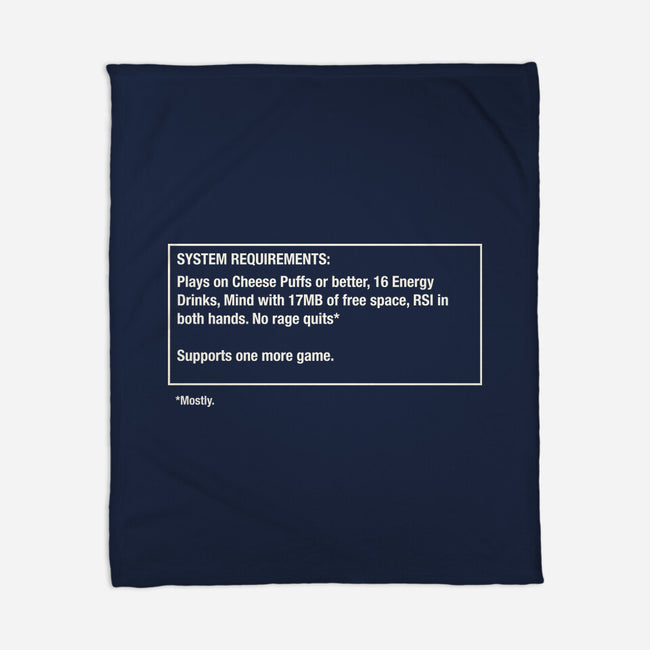 System Requirements-None-Fleece-Blanket-rocketman_art