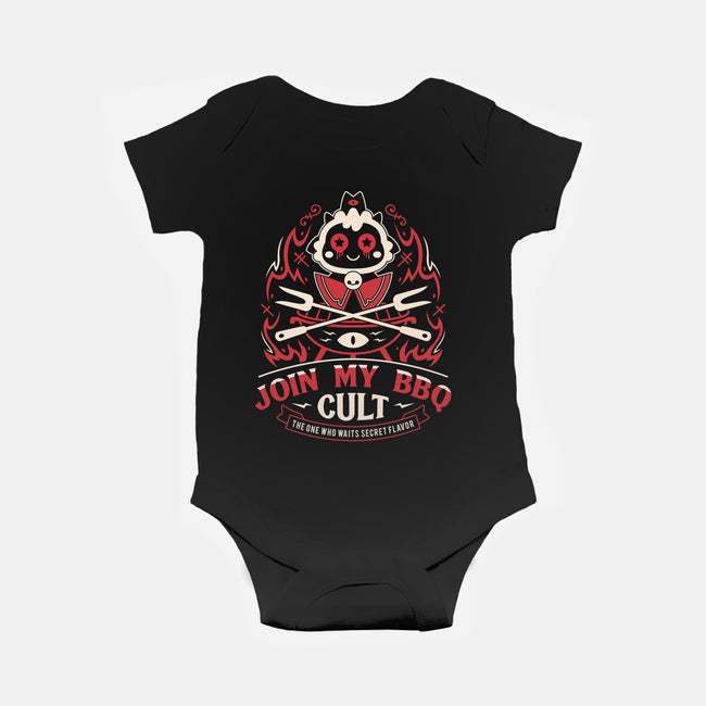 Join My Barbecue Cult-Baby-Basic-Onesie-LAGELANTEE