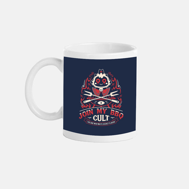 Join My Barbecue Cult-None-Mug-Drinkware-LAGELANTEE