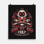 Join My Barbecue Cult-None-Matte-Poster-LAGELANTEE