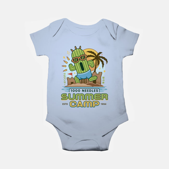 Cactuar Summer Camp Vintage-Baby-Basic-Onesie-LAGELANTEE