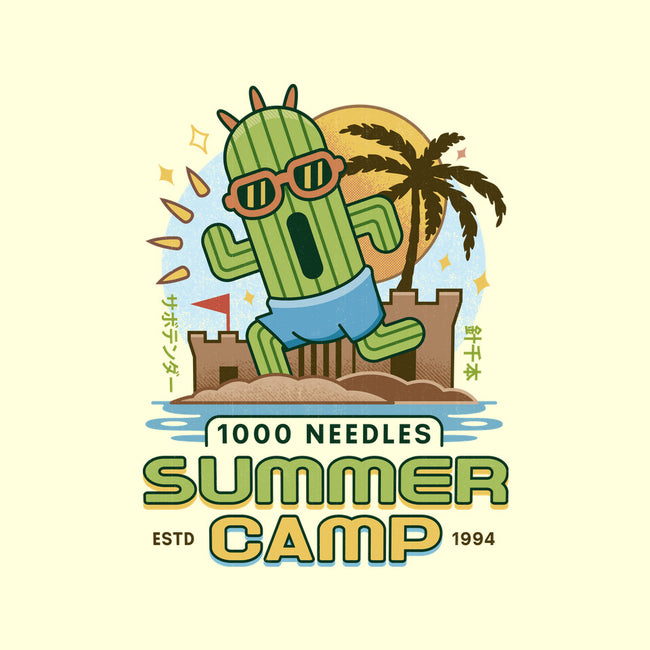 Cactuar Summer Camp Vintage-None-Basic Tote-Bag-LAGELANTEE