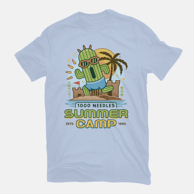 Cactuar Summer Camp Vintage-Mens-Heavyweight-Tee-LAGELANTEE
