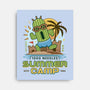Cactuar Summer Camp Vintage-None-Stretched-Canvas-LAGELANTEE