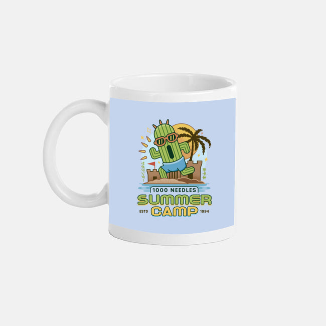 Cactuar Summer Camp Vintage-None-Mug-Drinkware-LAGELANTEE