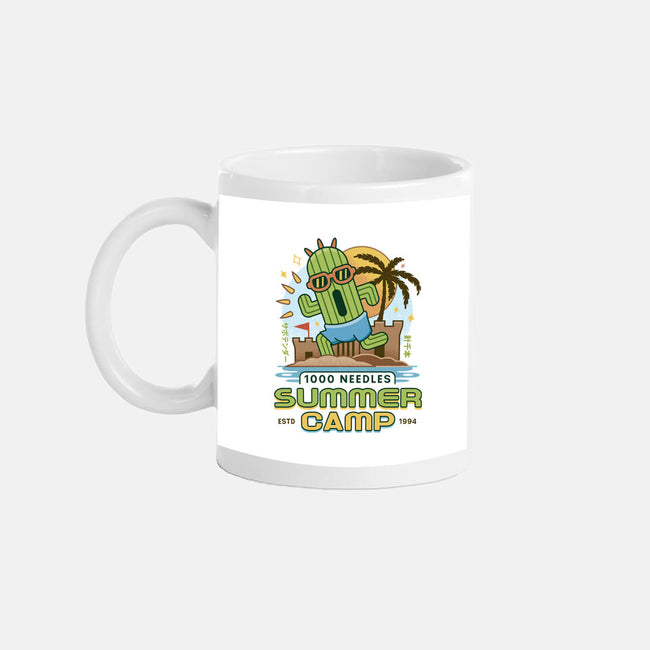 Cactuar Summer Camp Vintage-None-Mug-Drinkware-LAGELANTEE
