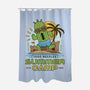 Cactuar Summer Camp Vintage-None-Polyester-Shower Curtain-LAGELANTEE