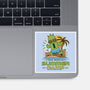 Cactuar Summer Camp Vintage-None-Glossy-Sticker-LAGELANTEE