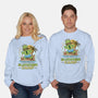 Cactuar Summer Camp Vintage-Unisex-Crew Neck-Sweatshirt-LAGELANTEE