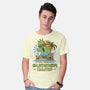 Cactuar Summer Camp Vintage-Mens-Basic-Tee-LAGELANTEE