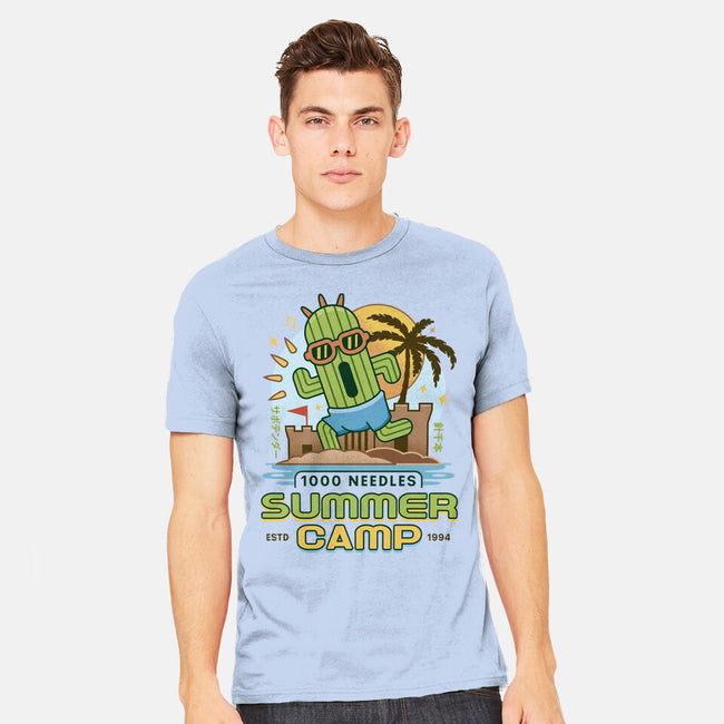 Cactuar Summer Camp Vintage-Mens-Heavyweight-Tee-LAGELANTEE