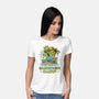Cactuar Summer Camp Vintage-Womens-Basic-Tee-LAGELANTEE