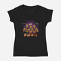 Identity Crisis-Womens-V-Neck-Tee-AndreusD
