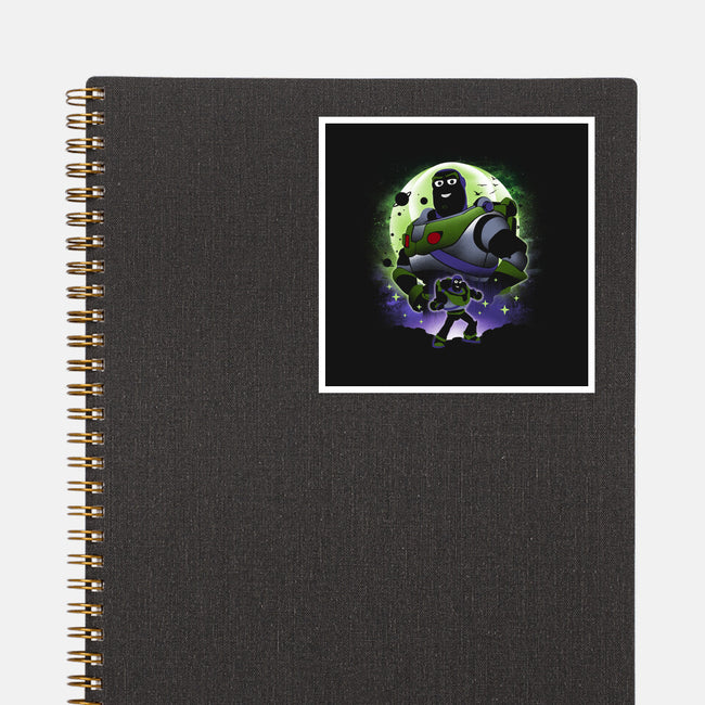 To Infinity And Beyond-None-Glossy-Sticker-dandingeroz