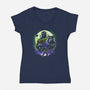 To Infinity And Beyond-Womens-V-Neck-Tee-dandingeroz