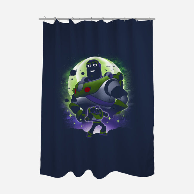 To Infinity And Beyond-None-Polyester-Shower Curtain-dandingeroz