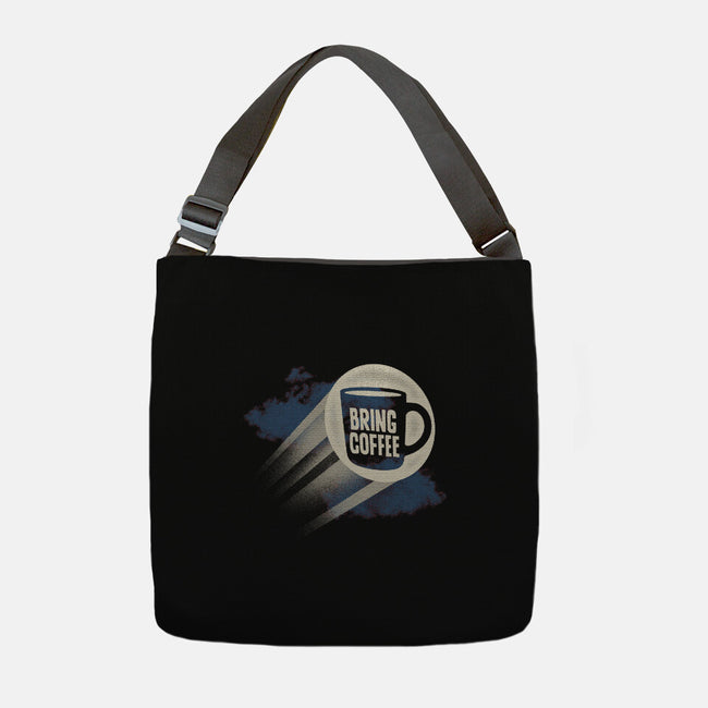 The Caffeinated Knight-None-Adjustable Tote-Bag-Popnotic