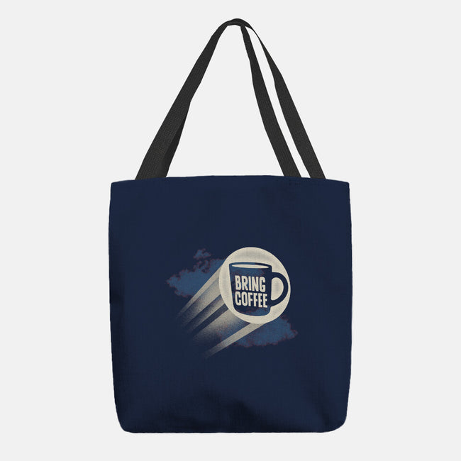 The Caffeinated Knight-None-Basic Tote-Bag-Popnotic