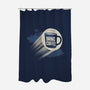 The Caffeinated Knight-None-Polyester-Shower Curtain-Popnotic