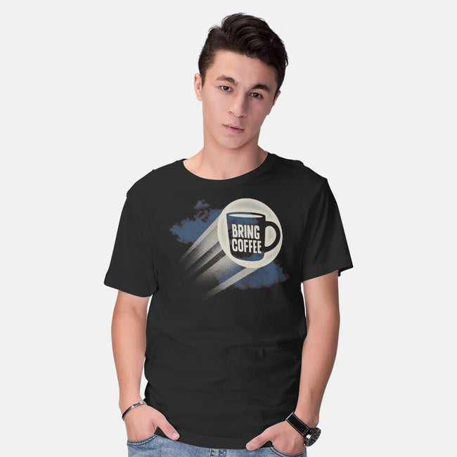 The Caffeinated Knight-Mens-Basic-Tee-Popnotic