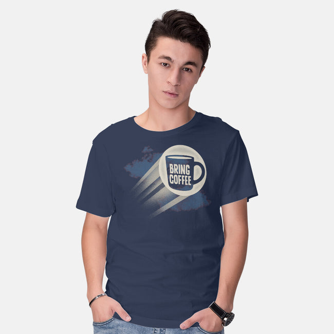 The Caffeinated Knight-Mens-Basic-Tee-Popnotic