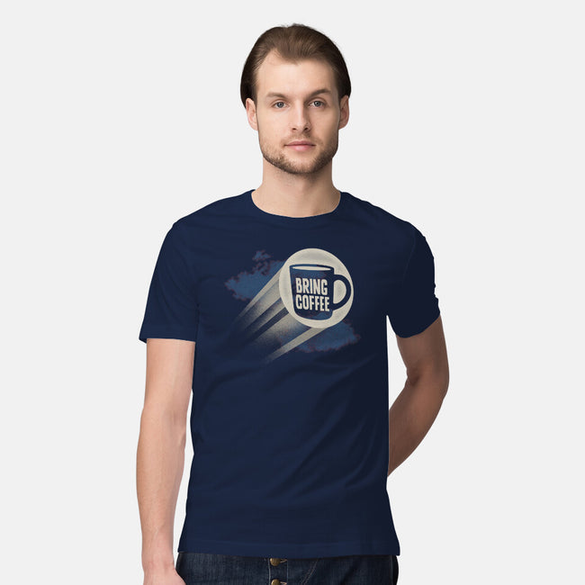 The Caffeinated Knight-Mens-Premium-Tee-Popnotic