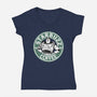 Starbuzz Coffee-Womens-V-Neck-Tee-fanfabio