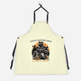 Dumpster Management Bureau-Unisex-Kitchen-Apron-glitchygorilla