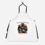Dumpster Management Bureau-Unisex-Kitchen-Apron-glitchygorilla