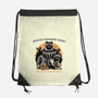 Dumpster Management Bureau-None-Drawstring-Bag-glitchygorilla