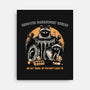 Dumpster Management Bureau-None-Stretched-Canvas-glitchygorilla