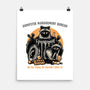 Dumpster Management Bureau-None-Matte-Poster-glitchygorilla
