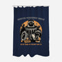Dumpster Management Bureau-None-Polyester-Shower Curtain-glitchygorilla