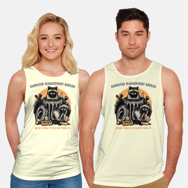 Dumpster Management Bureau-Unisex-Basic-Tank-glitchygorilla