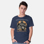 Dumpster Management Bureau-Mens-Basic-Tee-glitchygorilla