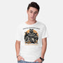 Dumpster Management Bureau-Mens-Basic-Tee-glitchygorilla
