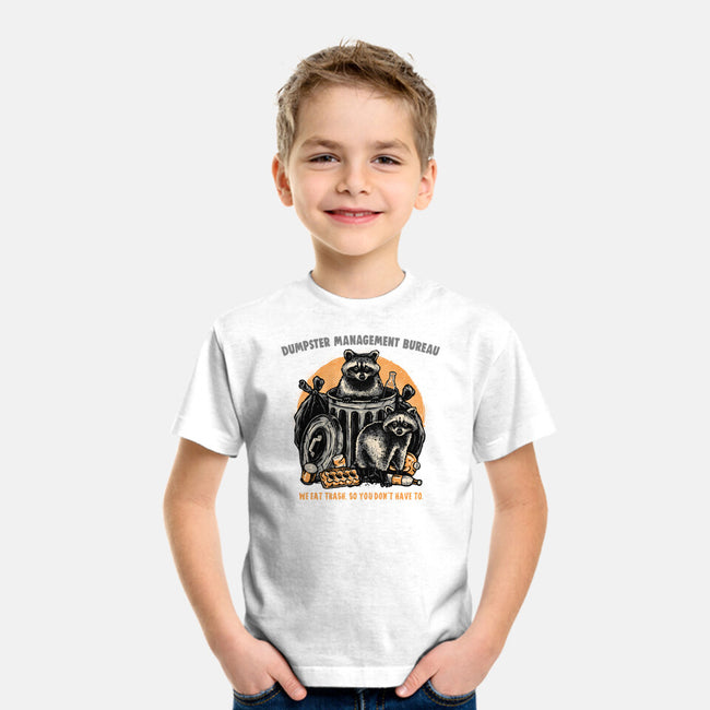 Dumpster Management Bureau-Youth-Basic-Tee-glitchygorilla