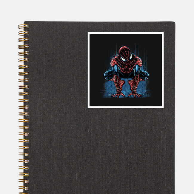 Neighborhood Rain-None-Glossy-Sticker-glitchygorilla