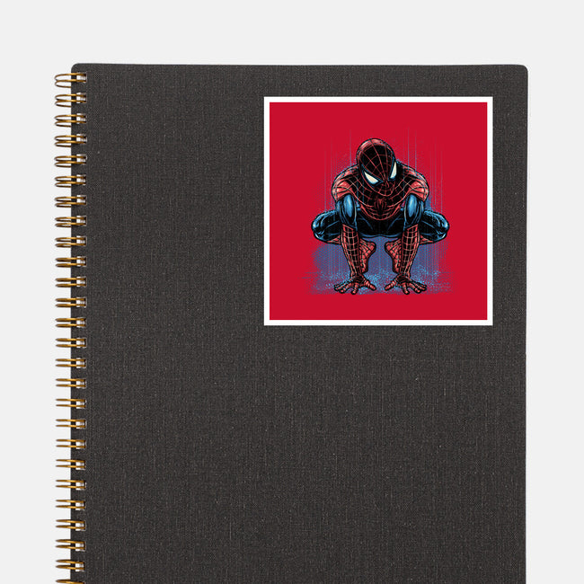 Neighborhood Rain-None-Glossy-Sticker-glitchygorilla