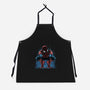 Neighborhood Rain-Unisex-Kitchen-Apron-glitchygorilla